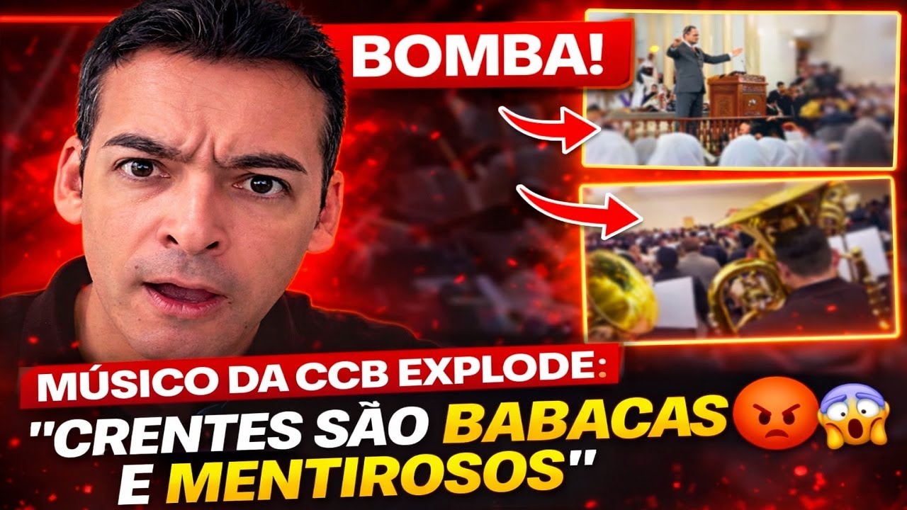 MÚSICO DA CCB EXPLODE: 