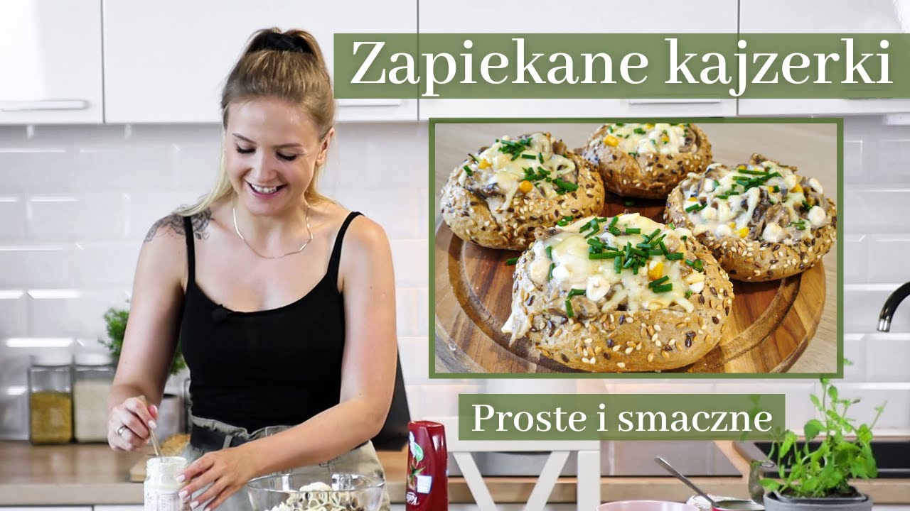 Zapiekane kajzerki z serkiem wiejskim, musisz ich spróbować!