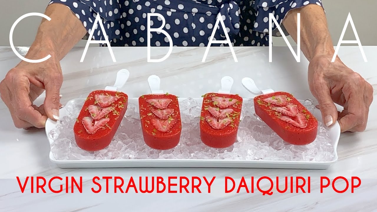 CABANA VIRGIN STRAWBERRY DAIQUIRI POP