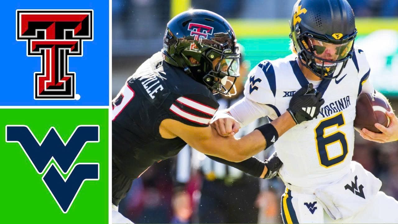 #5 Texas Tech против West Virginia: лучшие моменты матча | 14-я неделя студенческого футбола 2025...