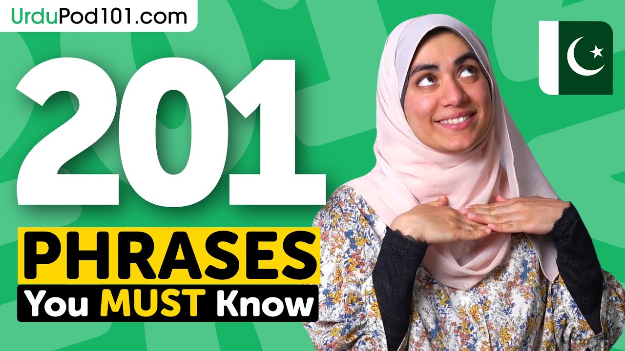 201 Phrases Every Urdu Beginner Must-Know