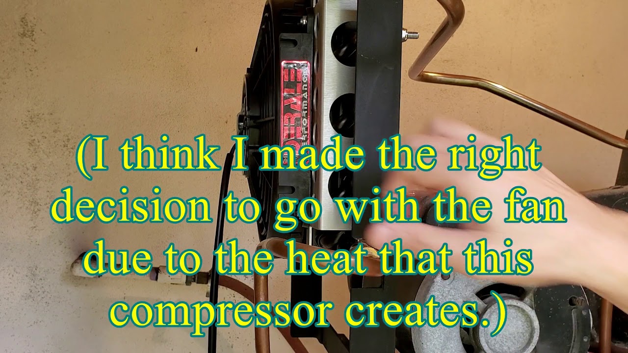 Air compressor after cooler -- To remove water from compressed air