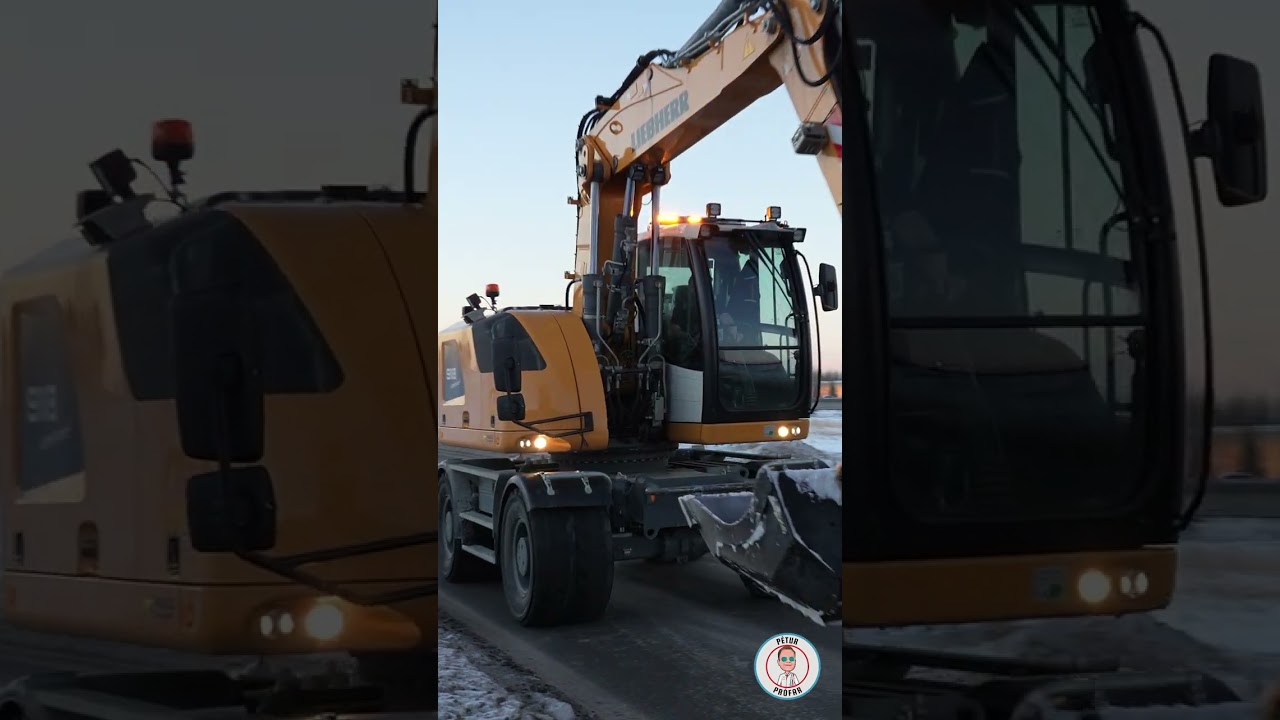 Hver elskar ekki að festast fyrir aftan gröfu