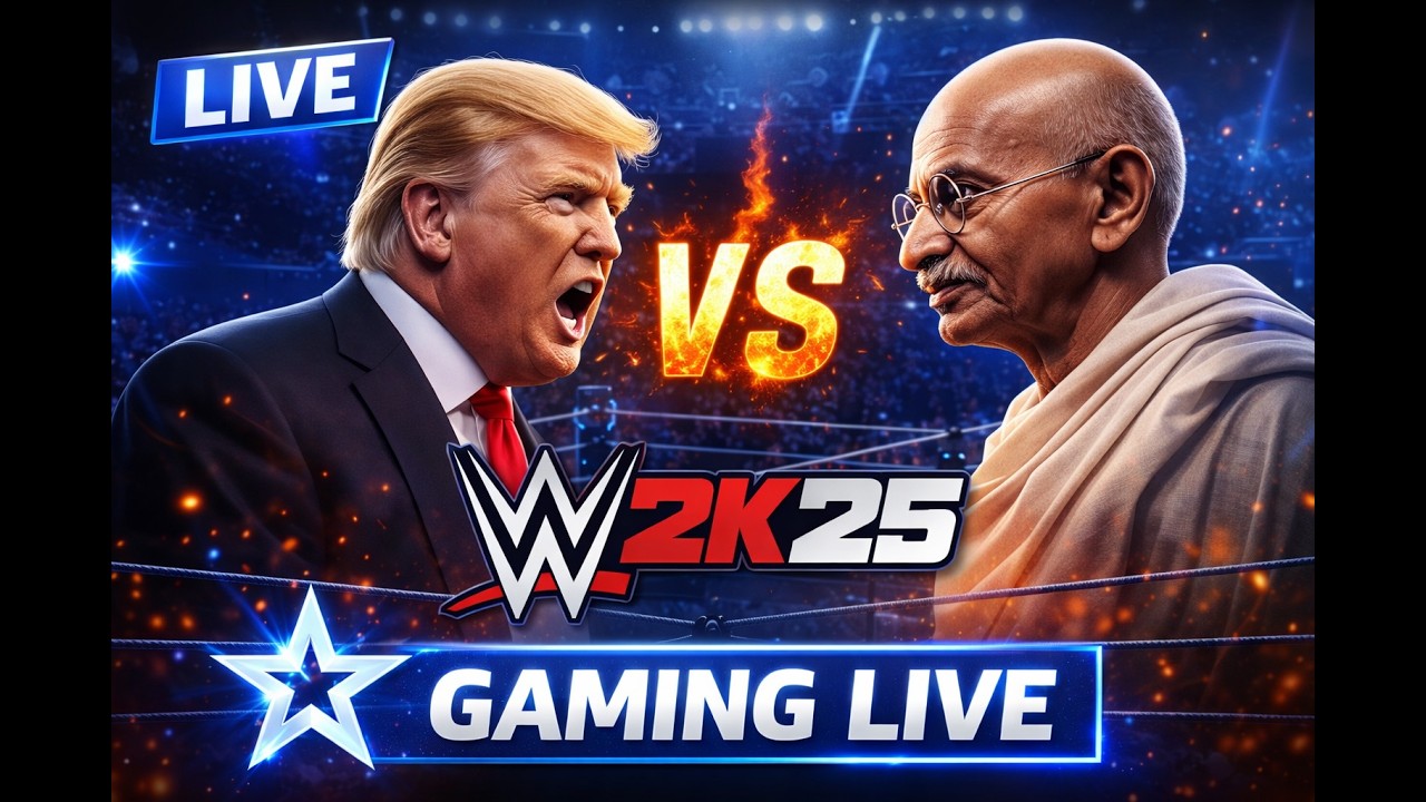 WWE 2K25 LIVE India | Legend vs Legend Battle  PC PS5 4K