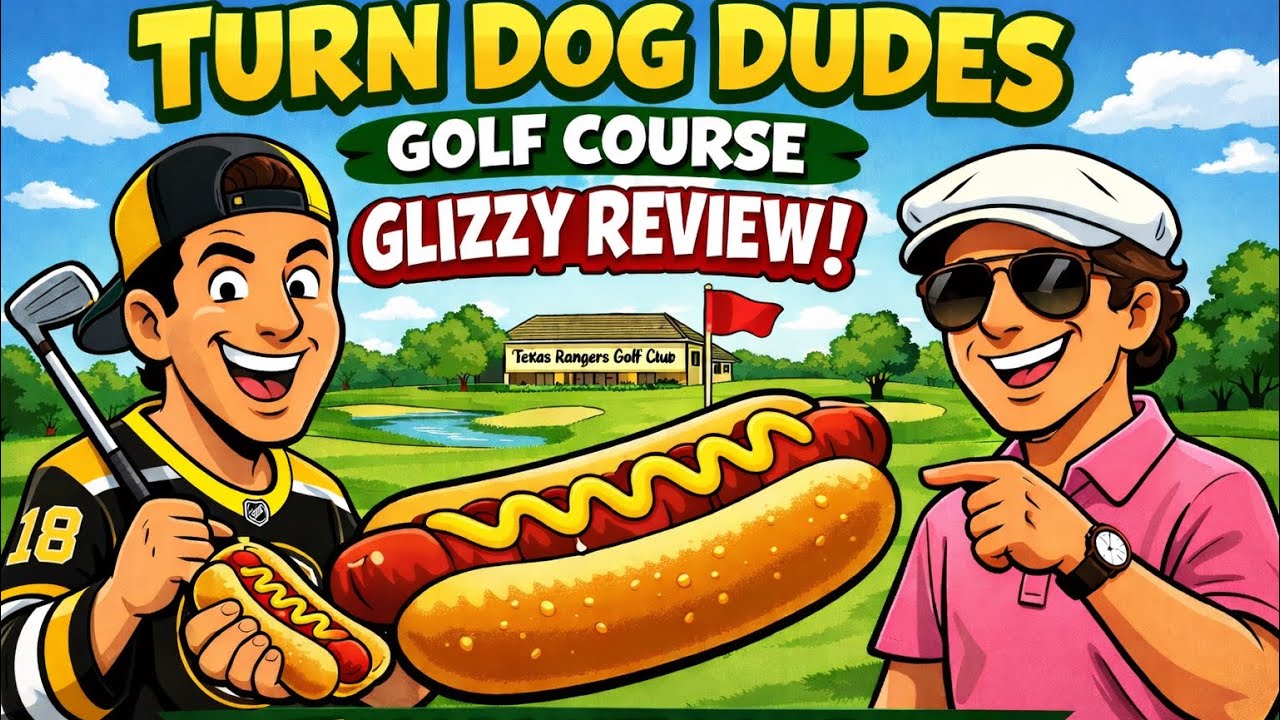 Ballpark Dog vs Ty Webb & Happy Gilmore | Turn Dog Dudes Ep. 05: Texas Rangers Golf Club 