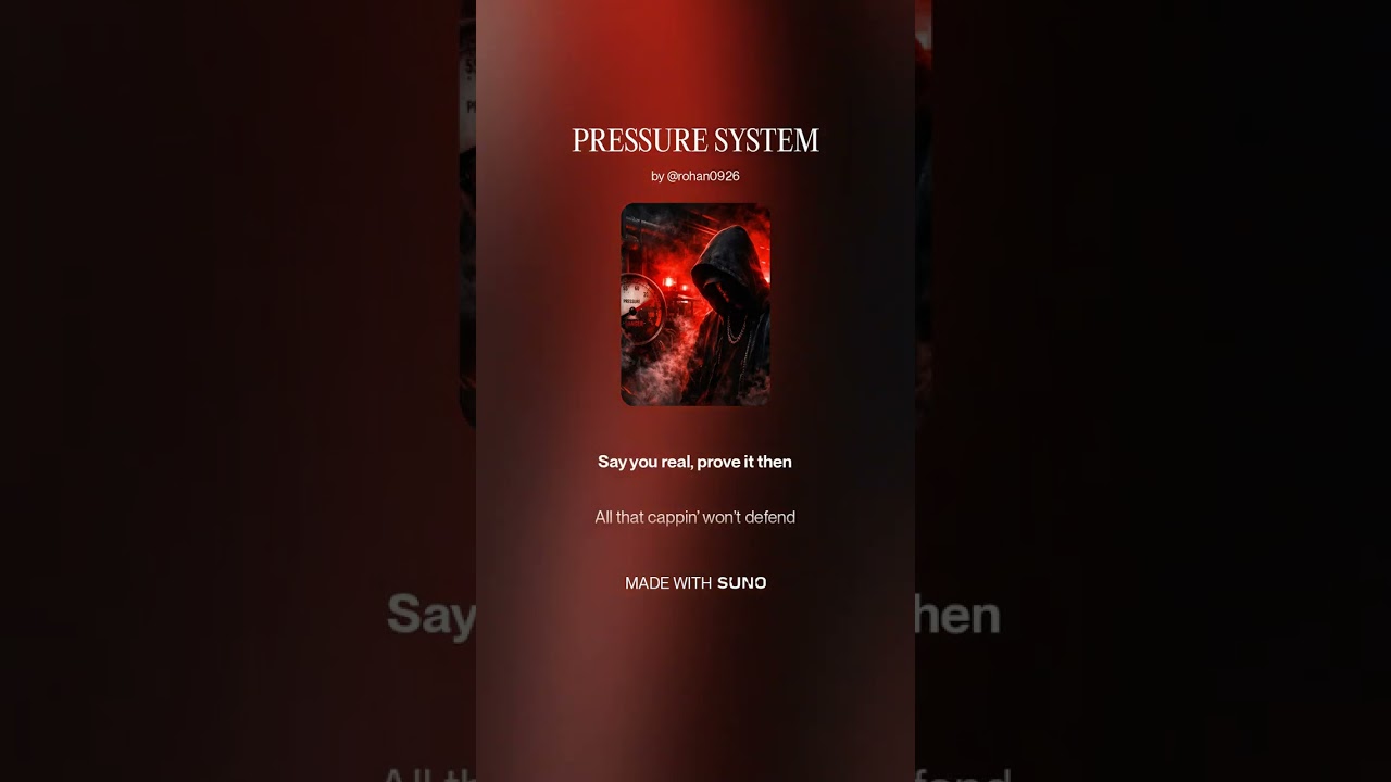 Pressure System | Dark Trap Rap Anthem