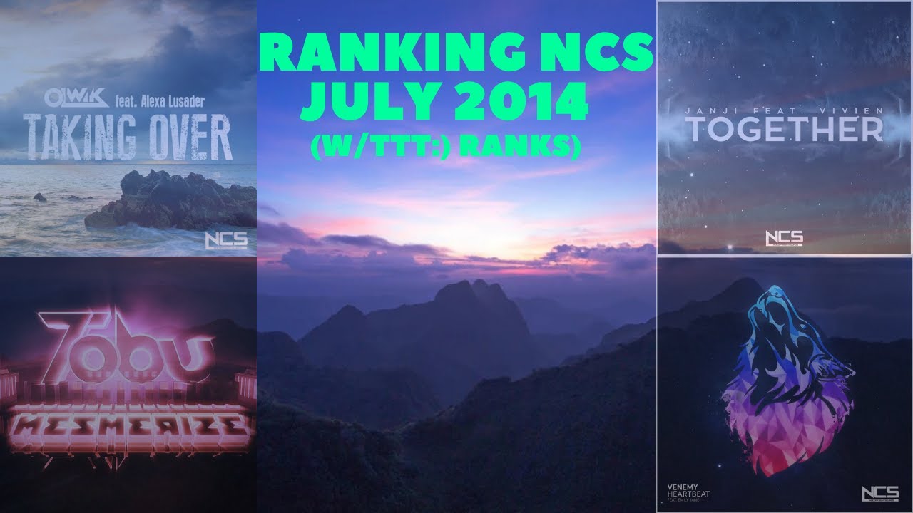 Ranking NCS July 2014 (w/@TTT_ranks)
