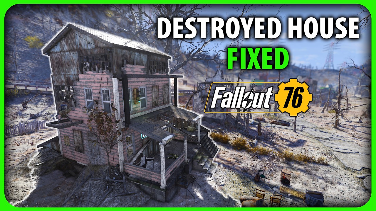 Fallout 76 - Repaired House Settlement