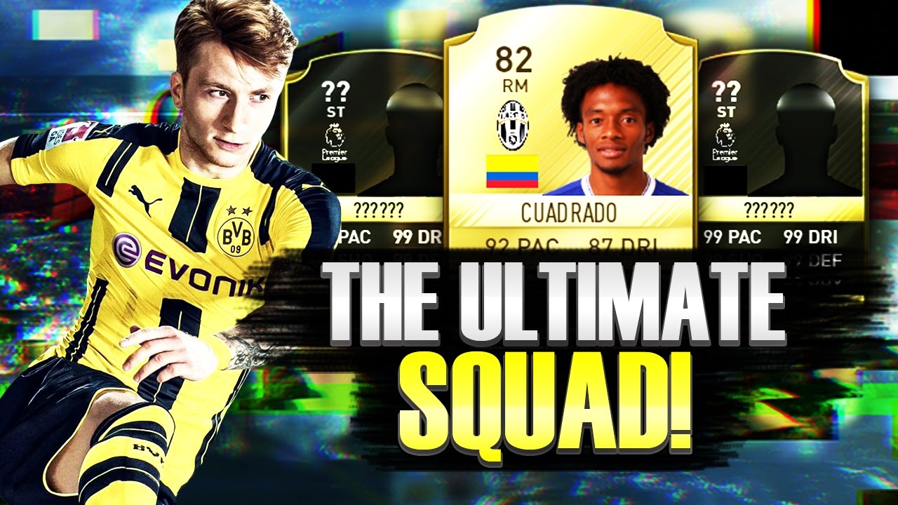THE ULTIMATE SQUAD| FIFA 17 OVERPOWERED CHEAP 20K HYBRID SQUAD BUILDER