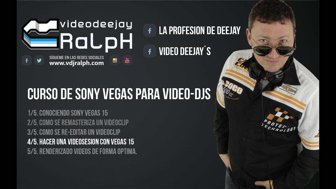 Tutorial Sony Vegas 15 4/5 - Aprende hacer una VideoSesion
