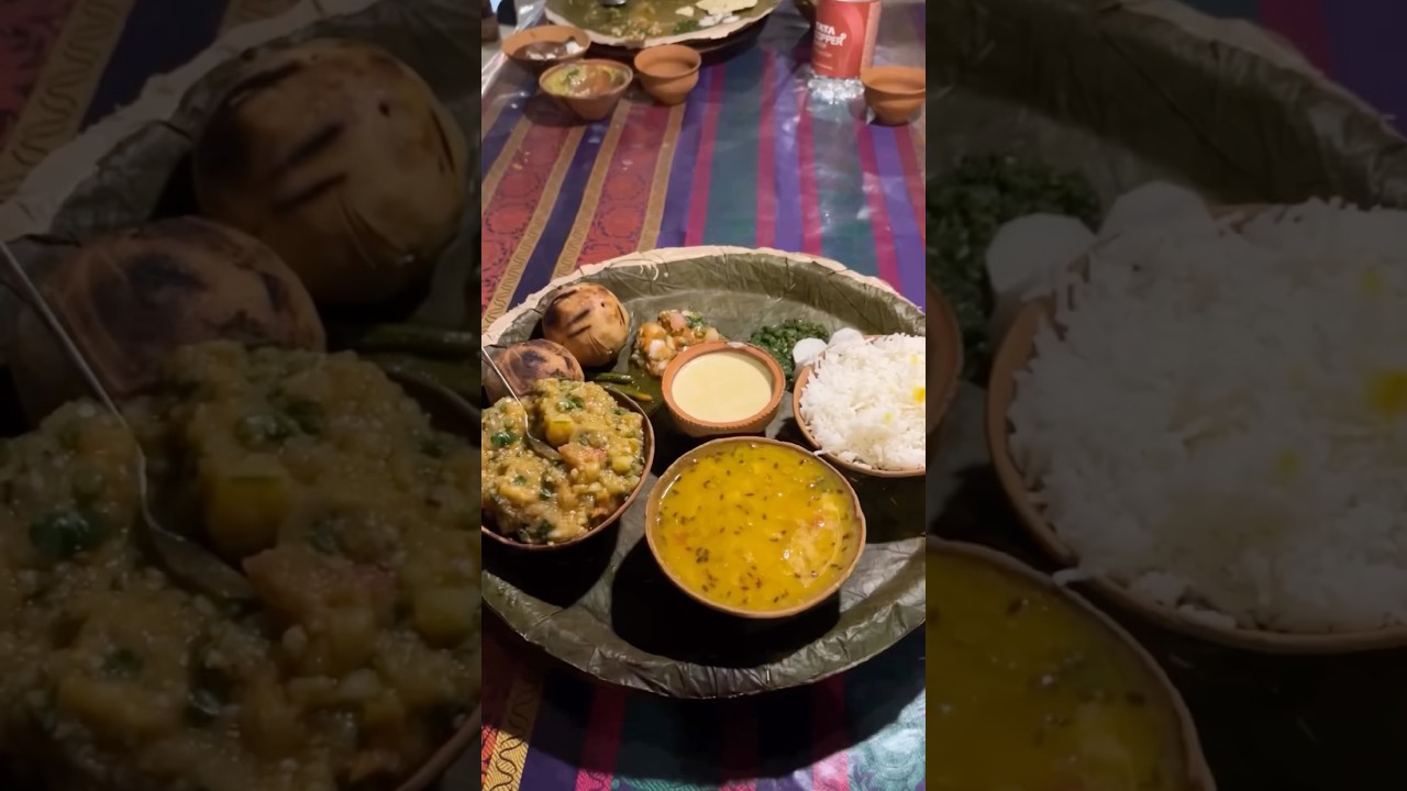 Banaras Viral Street Food Ka Famous & Authentic Baati Chokha 😍 