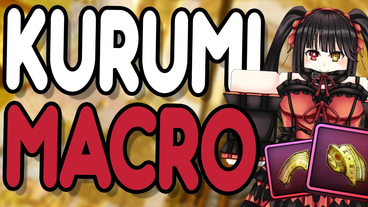 How To MACRO KURUMI In Anime Guardians In Chronicles Of Timeless Eternity! EASY GUIDE!