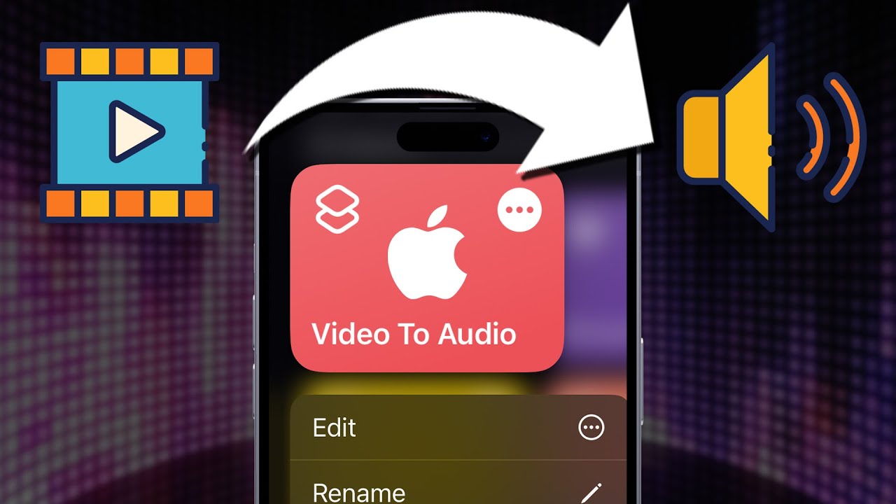 Как конвертировать видео в аудио на iPhone