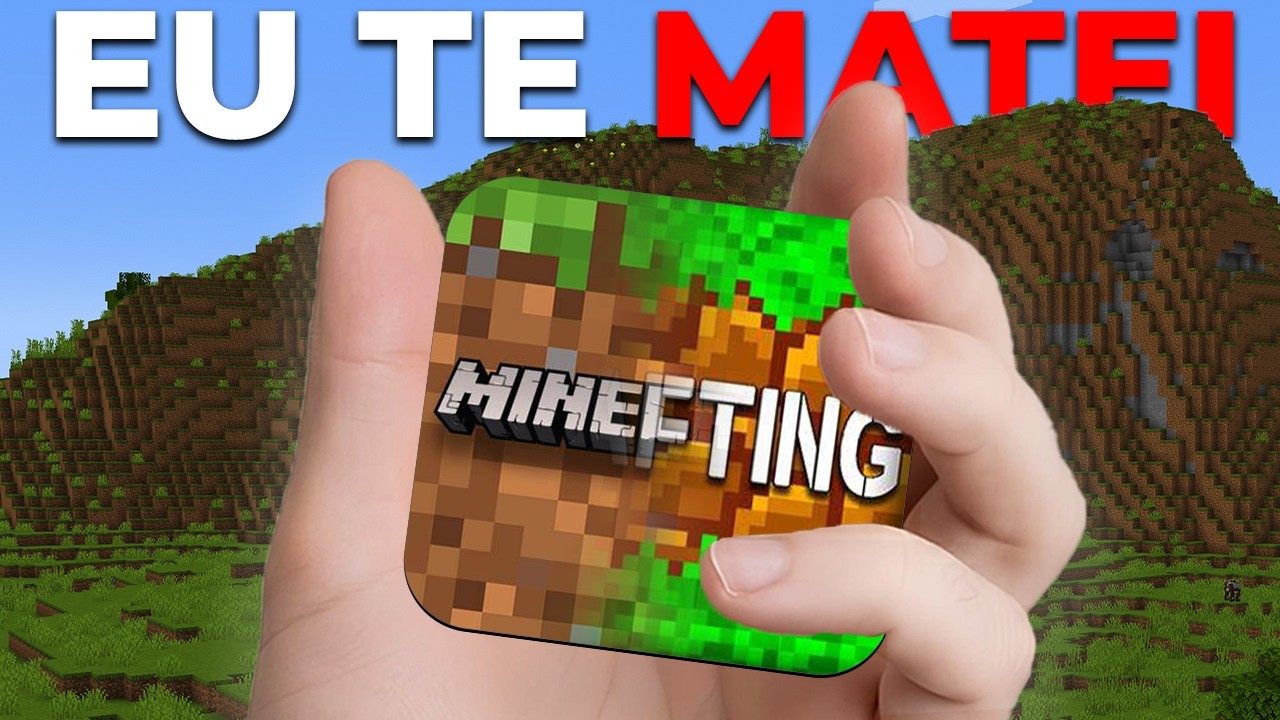 eu bani a maior copia de minecraft da historia (mas voltou)