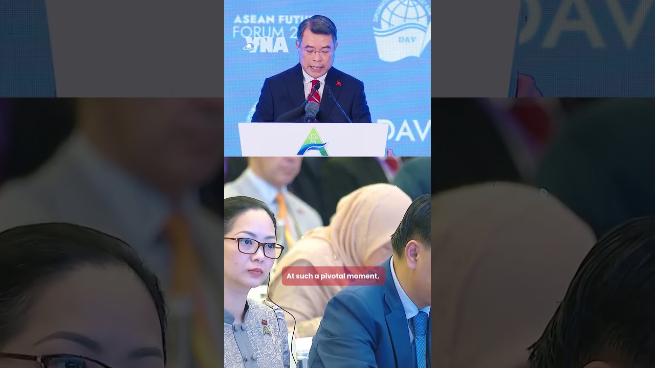 🌏 PM Le Minh Hung: ASEAN must help shape the future