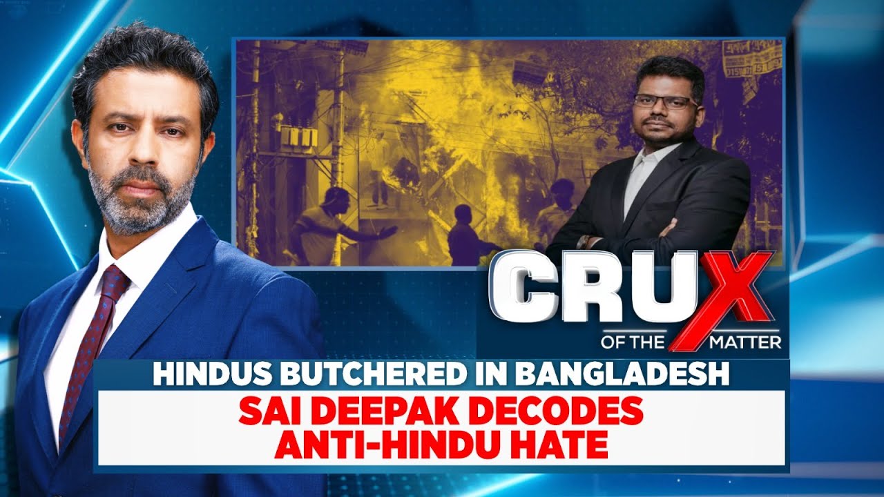 J Sai Deepak Exclusive | Attack On Hindus In Bangladesh Mounts After Sheikh Hasina Resigns | News18