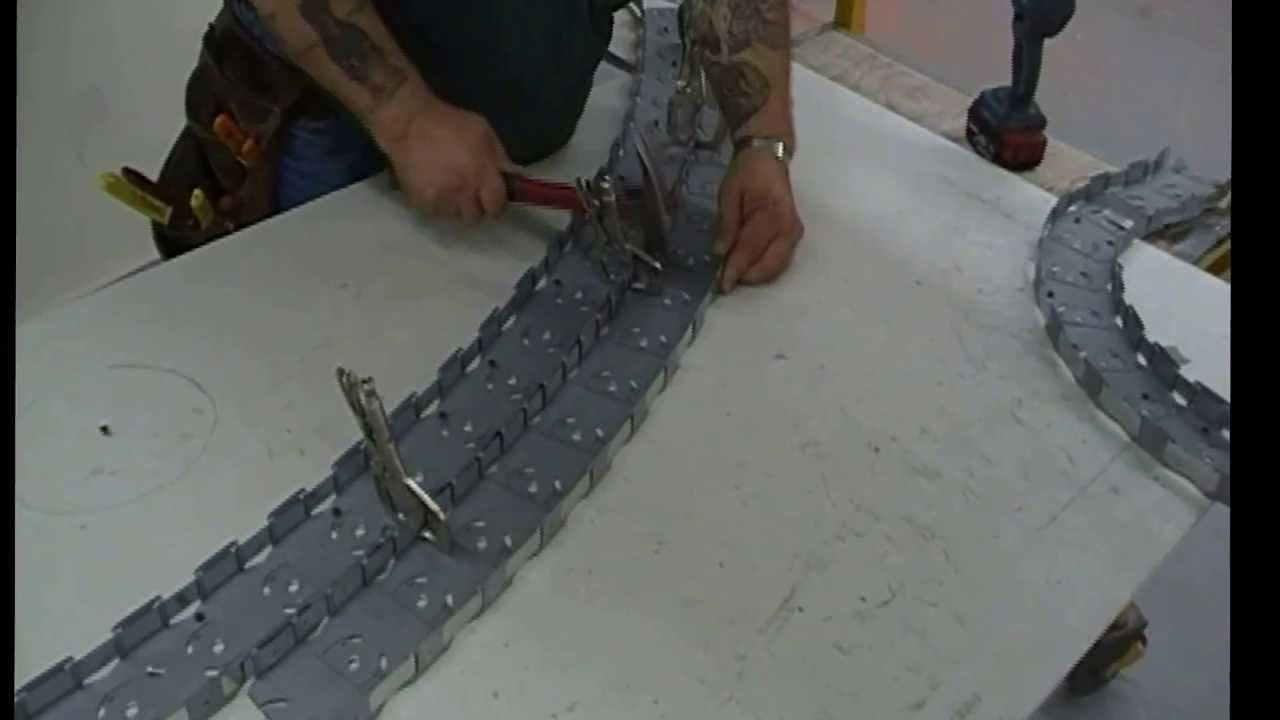 Metal Stud Radius Dome Framing