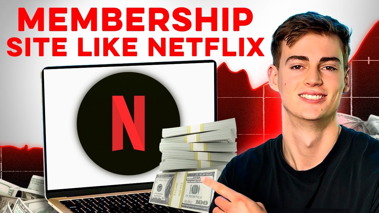 How To Create a Membership site for your course (like Netflix)