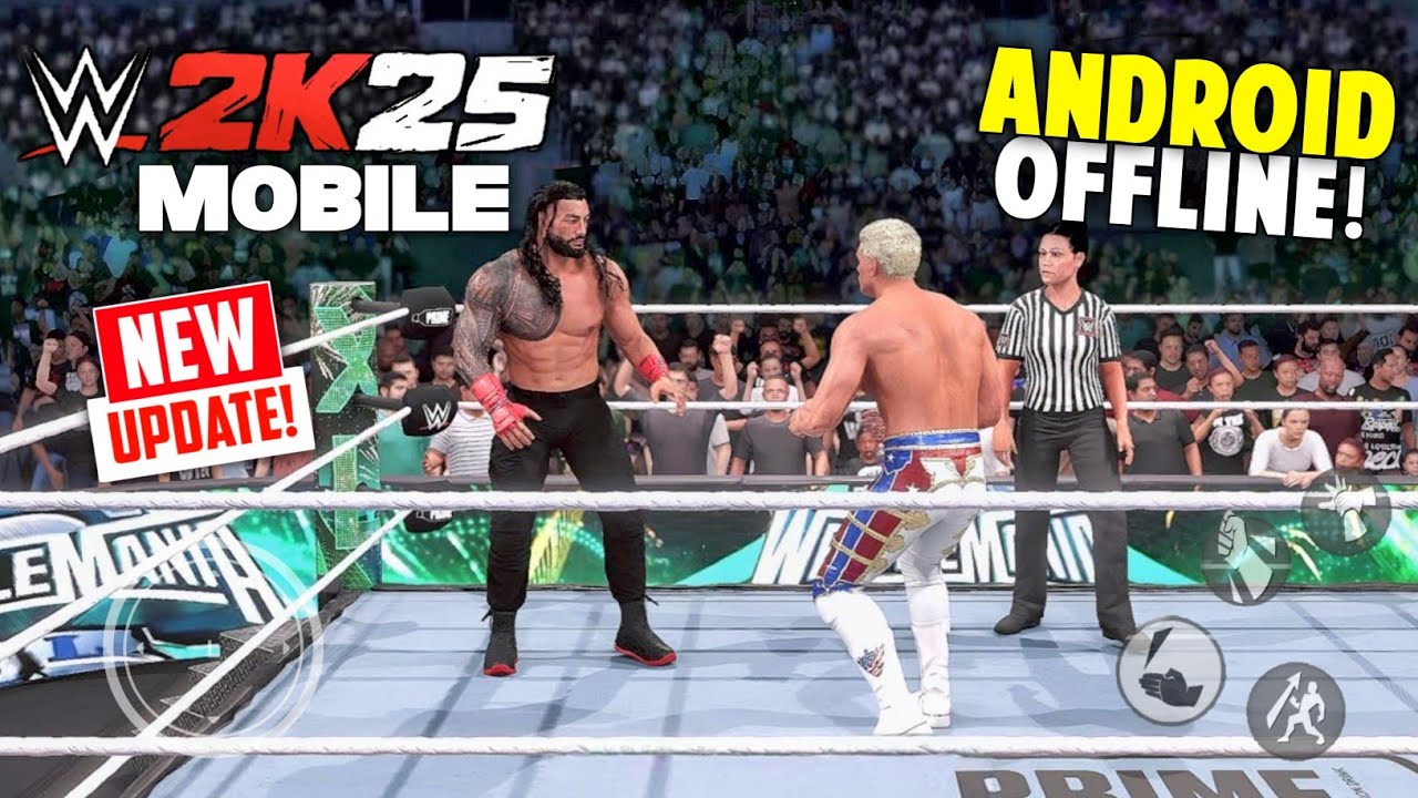 🔥 Play WWE 2K25 Netflix Edition Mobile - NEW Update! Major Fixes & Performance Boost