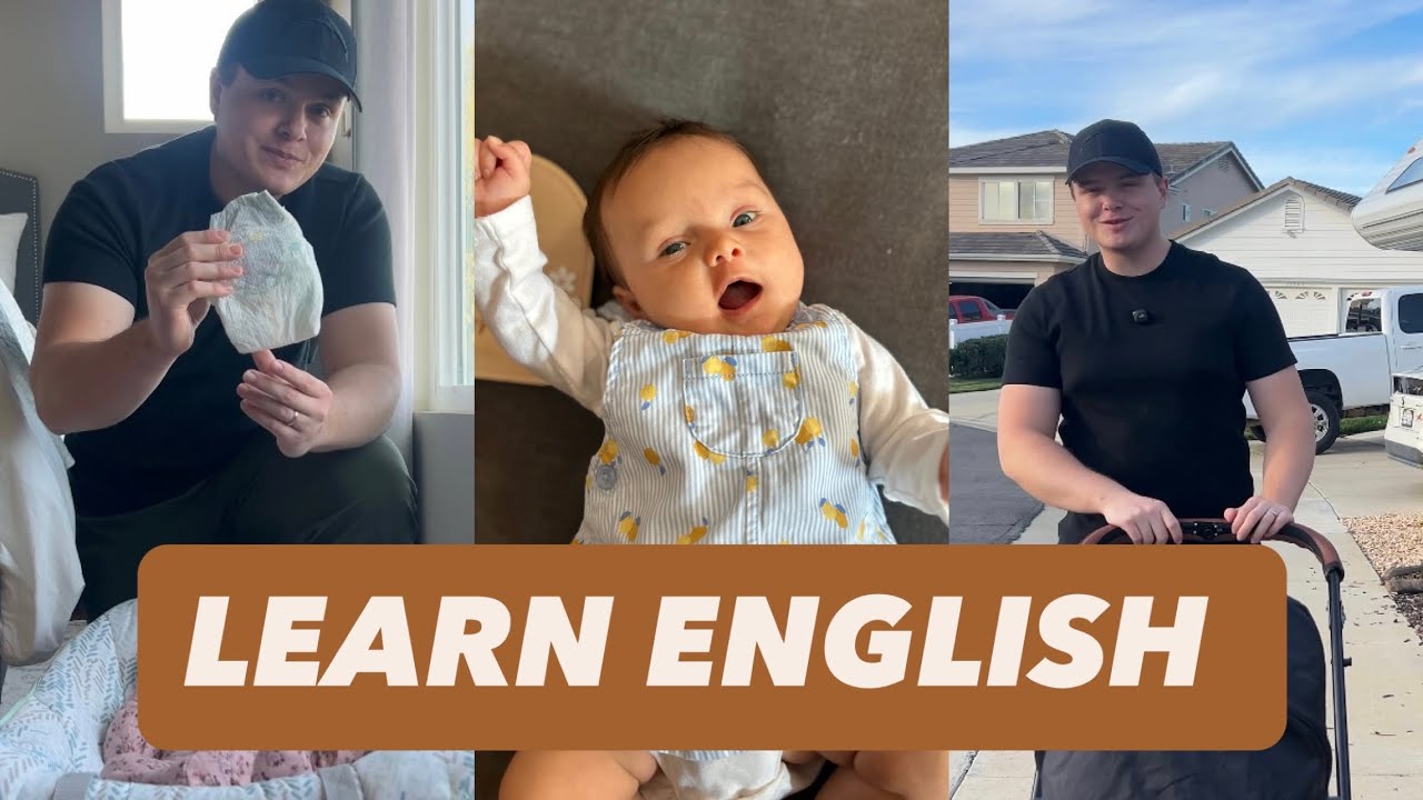 Beginner English Listening Practice: How to take care of a baby!