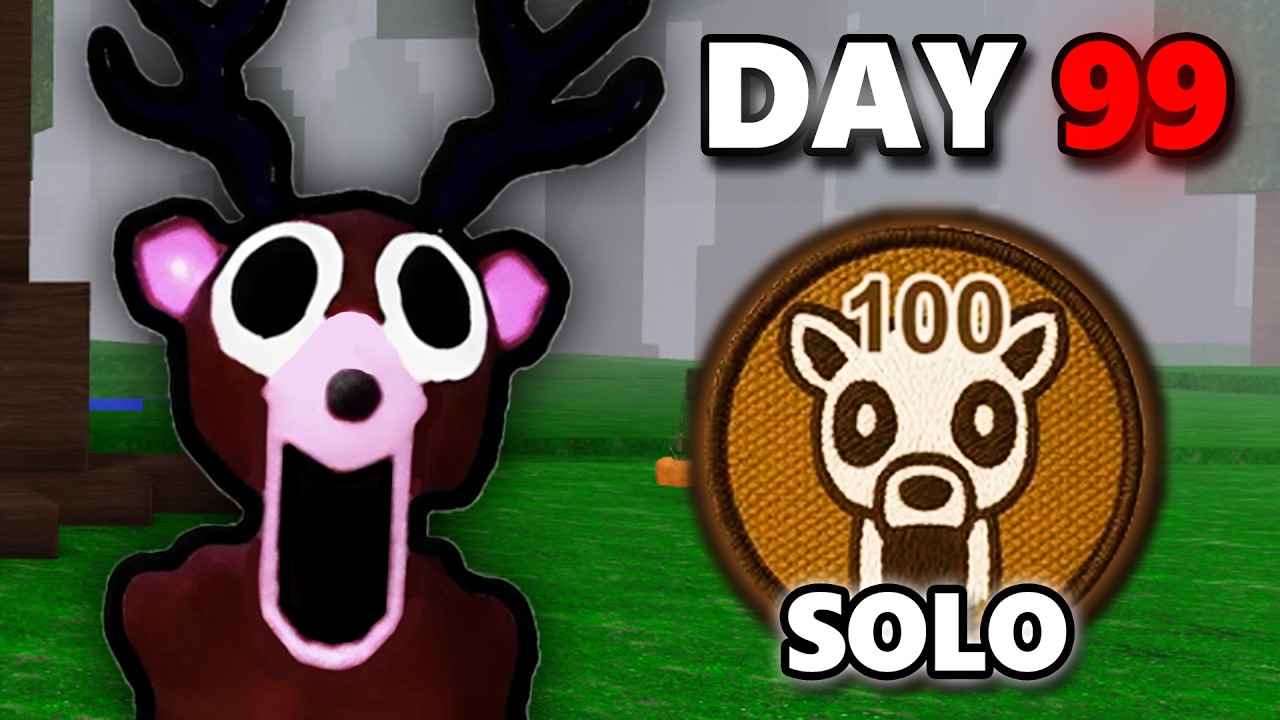 I Went From NOOB to PRO in Roblox 99 Nights in the Forest SOLO!