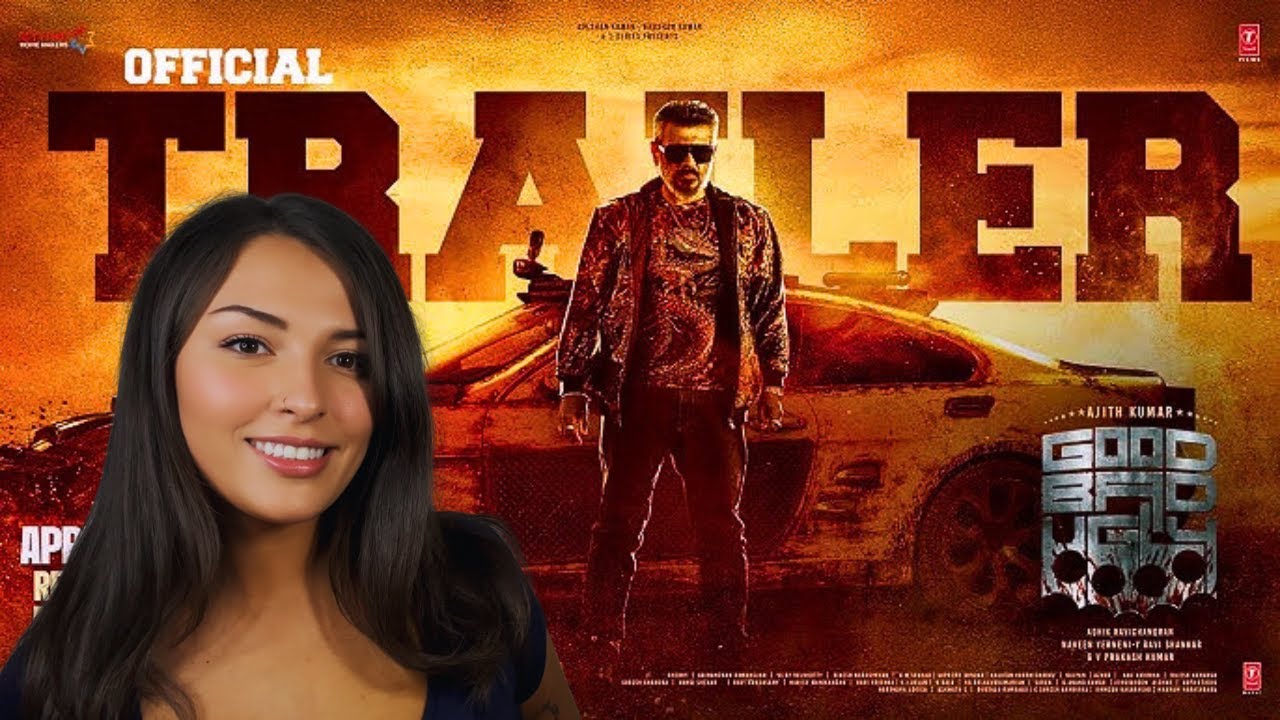 GOOD BAD UGLY - Tamil Trailer Reaction | Ajith Kumar | Trisha | Adhik Ravichandran