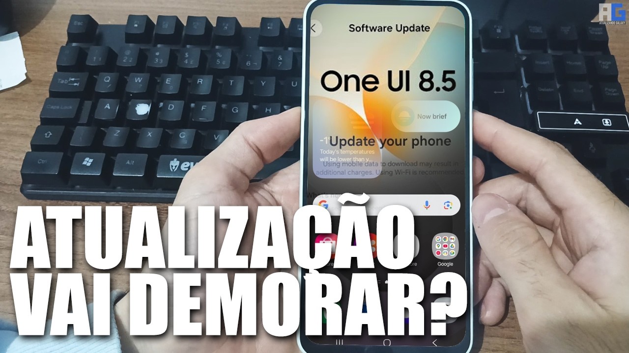 ATUALIZAÇÃO ONE UI 8.5 PODE DEMORAR?? VEJA DETALHES