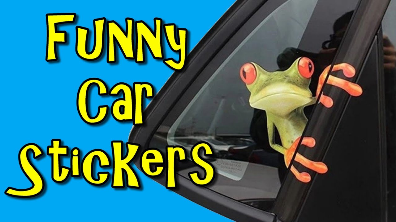 Funny Car Stickers To Amuse You