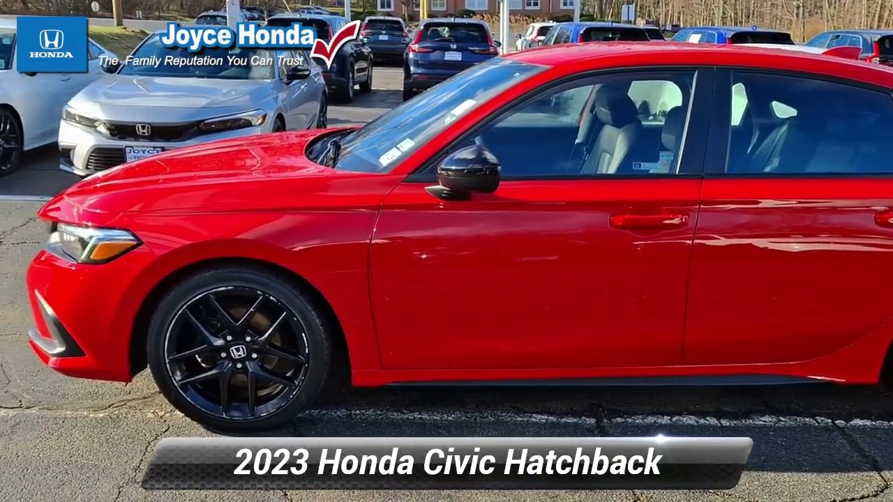 Certified 2023 Honda Civic Hatchback Sport, Denville, NJ T10282B