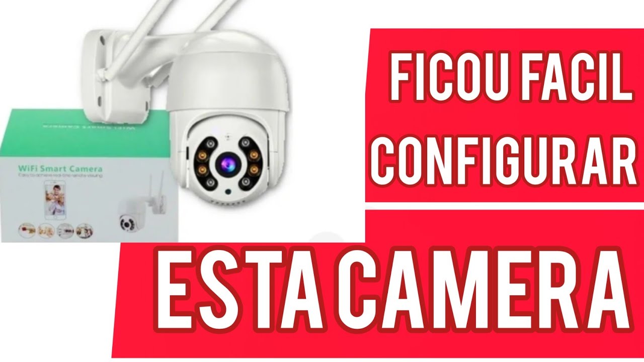 Configure fácil , Método Infalível,  Não consegue configurar Camera Wifi Smart Qr Code? Veja isso.