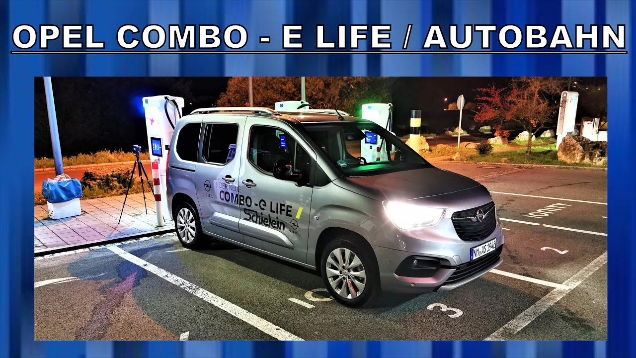 Opel Combo-e Life - sollten wir🤨auch auf die Autobahn mit dem Ding?