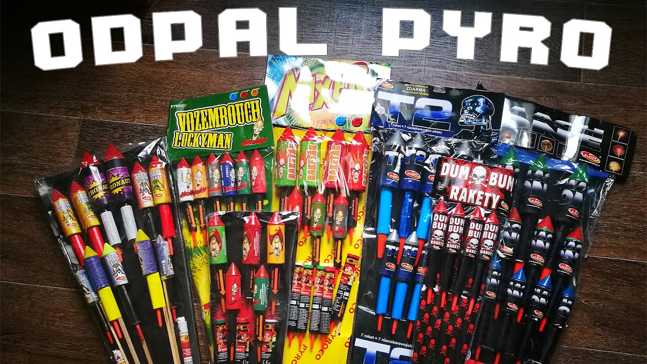 Odpalování Pyrotechniky / Feuerwerk Vorfreude / Lighting Fireworks - Rocket Special
