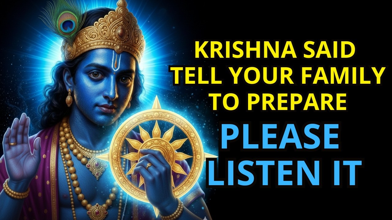 As soon as tonight begins, this will start to happen, whether you like it or not! Krishna Message