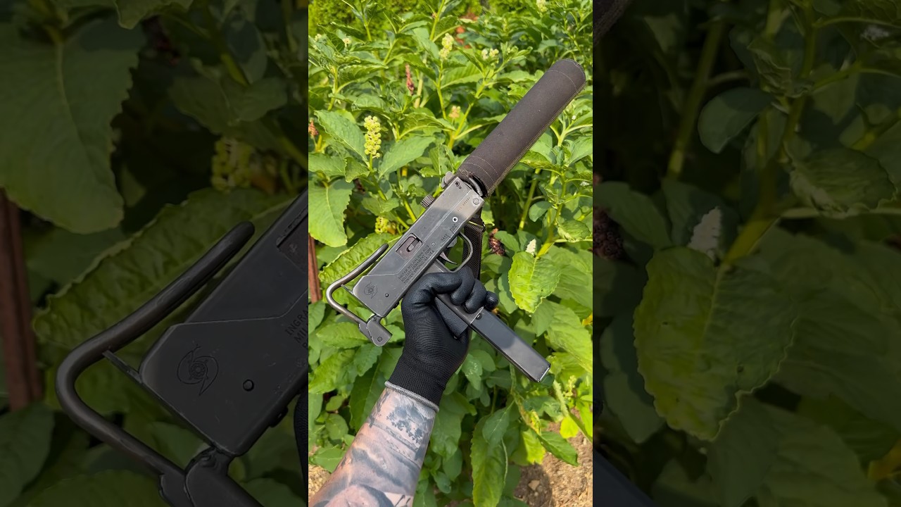 COBRAY INGRAM MAC-11 🇺🇸 #guns #gunshorts #guncollection #gunshooting #cobray #mac11 #smg #usa #pew