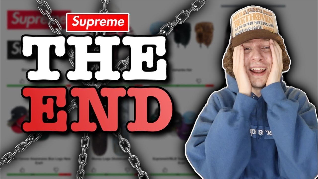 Конец осенне-зимней коллекции Supreme 2025 года (обзор релиза)