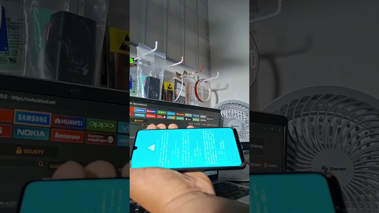 Frp Samsung A22 4G con unlocktool (modo Odin)