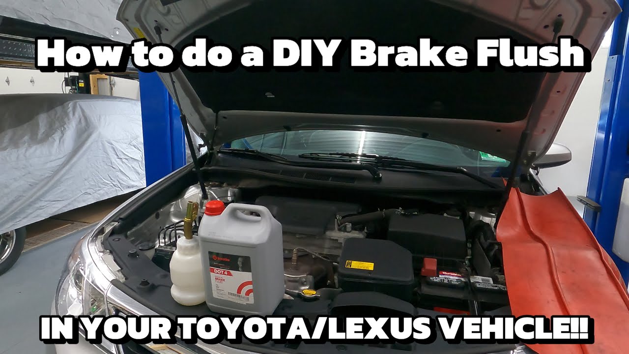How to perform a DIY Brake Flush on your Toyota/Lexus Vehicles!!!