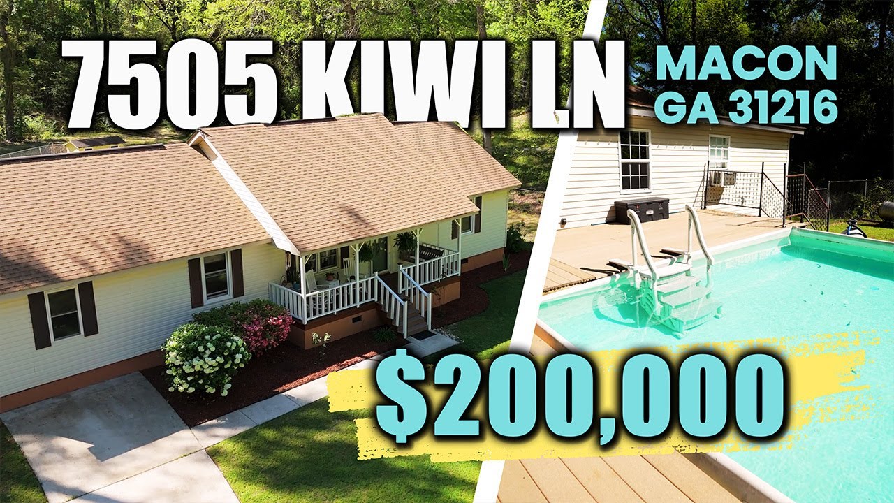 Check Out This Dream Home In Macon GA For ONLY $200K