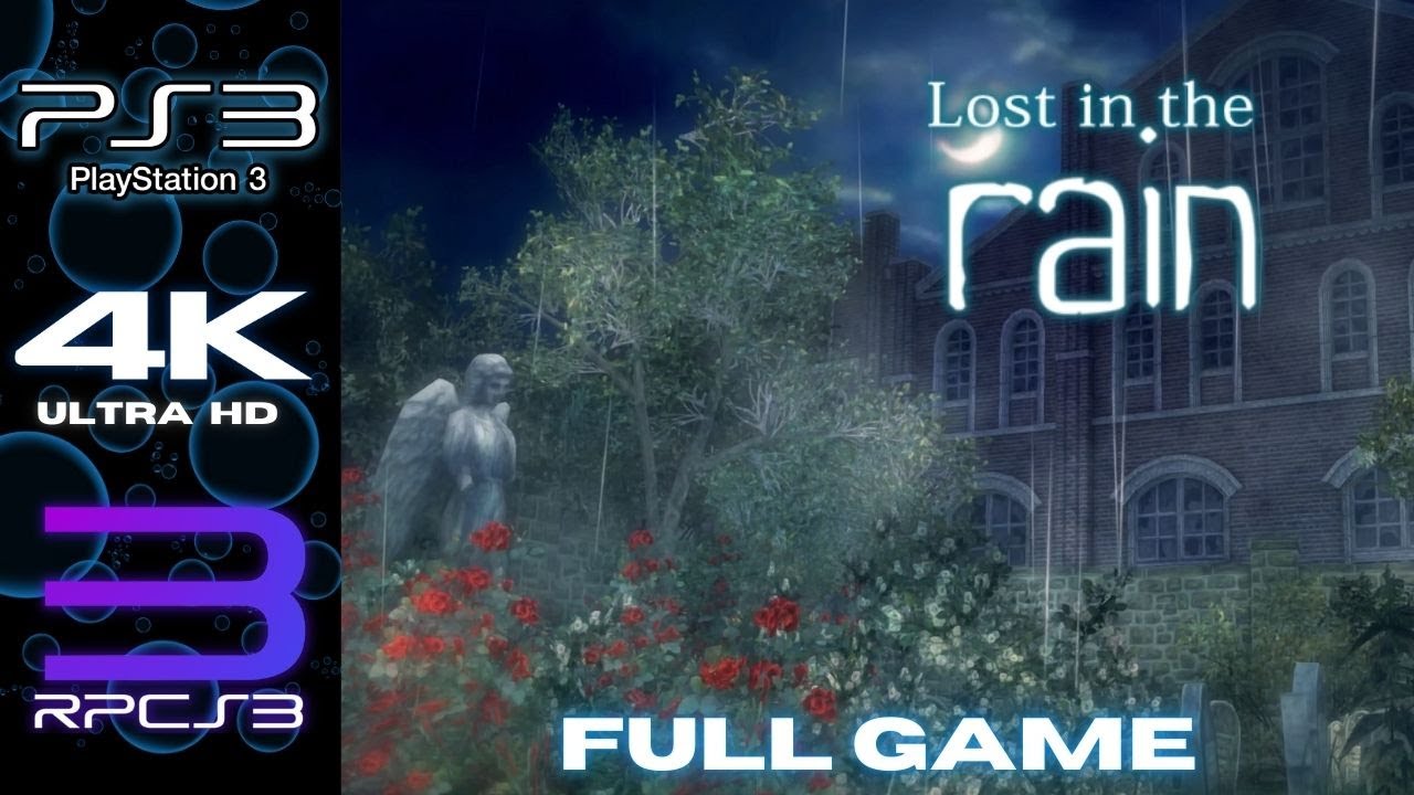 【PS3】Lost in the Rain (Rain) | RPCS3 Emulator FULL GAME 4K 60FPS #NPHA80264