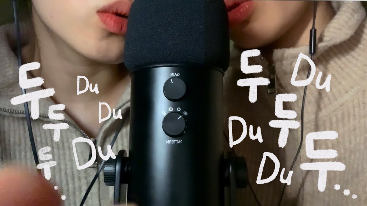 ASMR] 💤양쪽 두두두DuDuDu…💤/영상없음 ㅠㅠ
