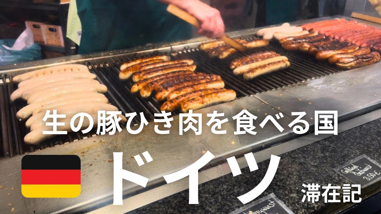【米国からドイツへ】ドイツに来たら食べるべきもの｜アメリカン航空で行くドイツ旅｜一年八ヶ月ぶりのドイツに大興奮？！