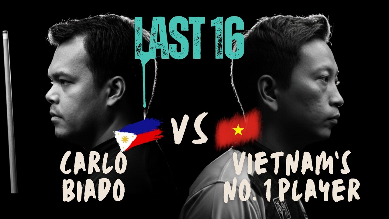 Carlo Biado vs Duong Quoc Hoang - Asian 10-Ball Men Championship