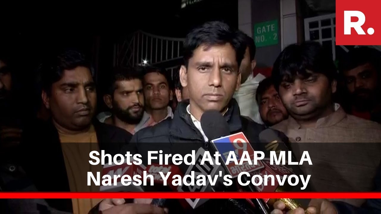Delhi: Shots Fired At AAP MLA Naresh Yadav's Convoy Following His Victory, One Killed