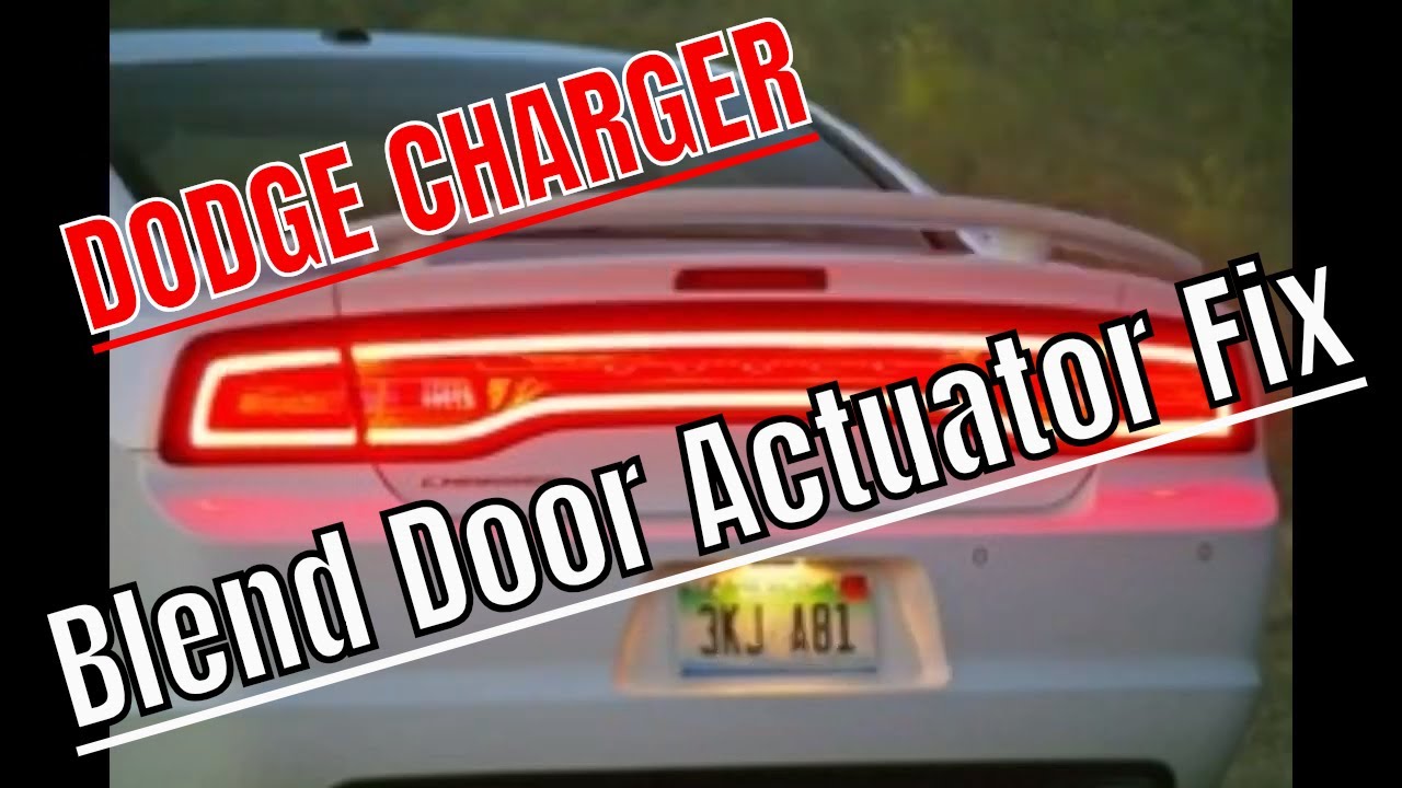 Ремонт привода двери Dodge Charger Blend