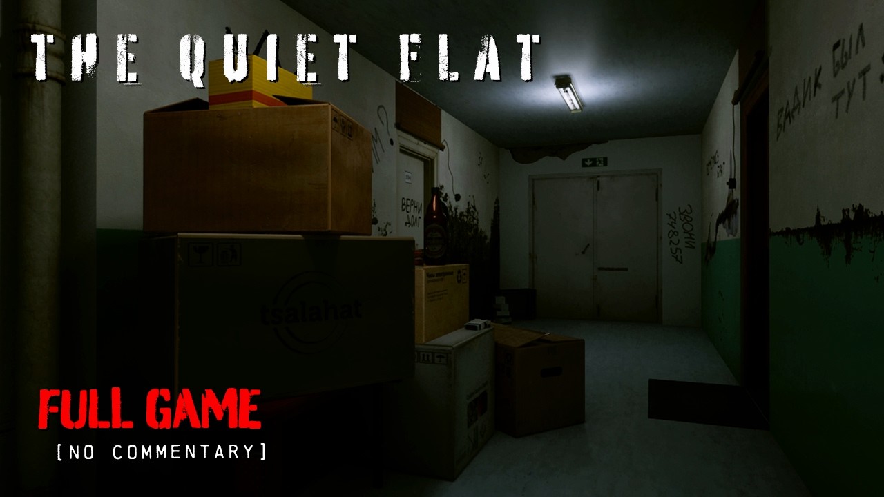 The Quiet Flat - Psychological Horror | Full Game Longplay Walkthrough | No Commentary