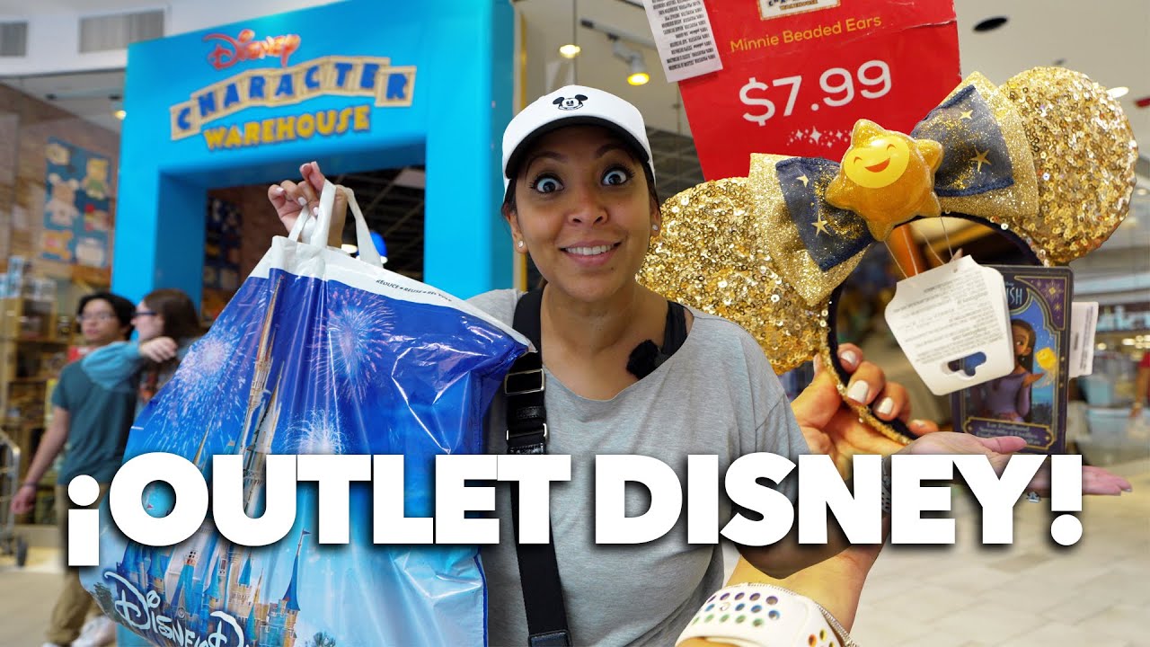 🚨 ¡MEGA DESCUENTOS TIENDA OUTLET DISNEY Character Warehouse! Sawgrass Mills