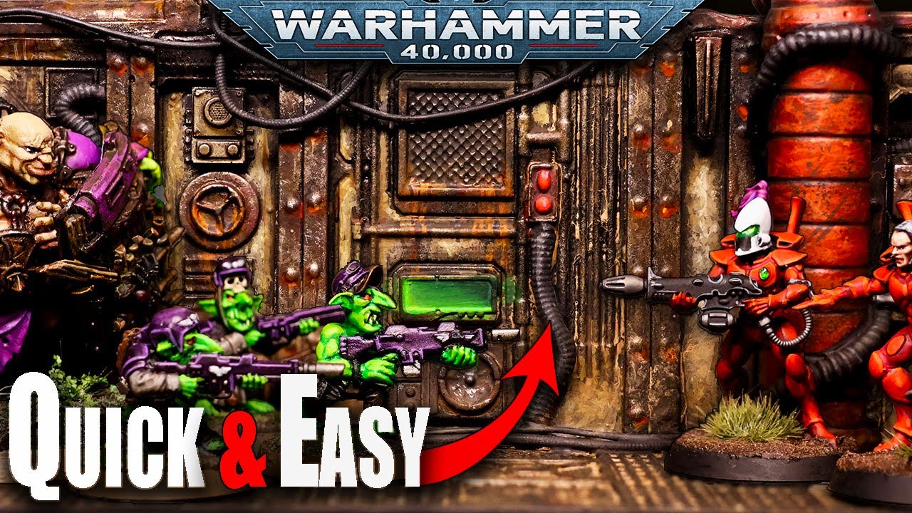 Самый простой способ создания декораций для Warhammer 40k