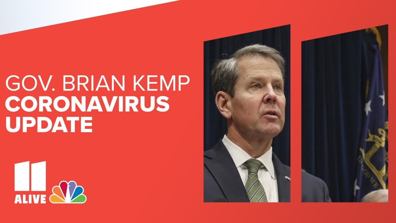 Gov. Kemp provides coronavirus update