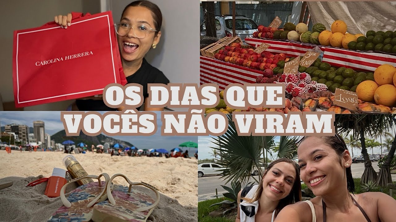 NÃO ACREDITEI QUANDO CHEGOU | Recebidos, praia, comprinhas e rotina 🎀✨
