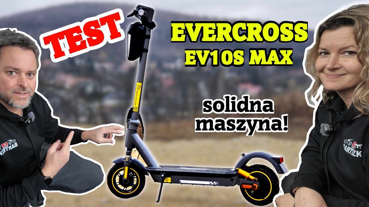 Evercross EV10S Max: Szersze opony, lepsza moc i test podjazdu z EV10K Pro! #evercross #bartezki